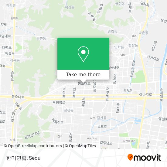 한미연립 map