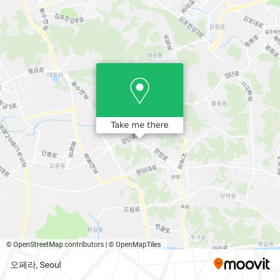 오페라 map