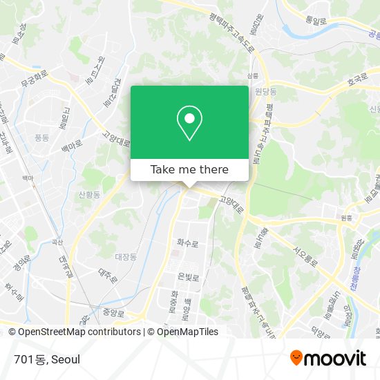 701동 map