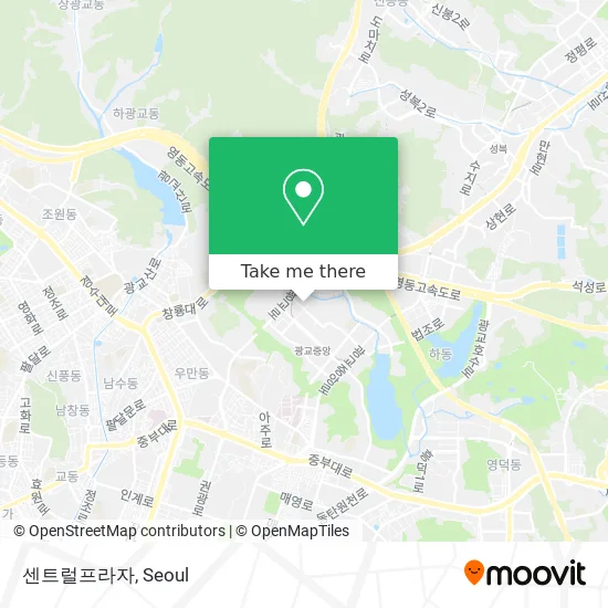 센트럴프라자 map