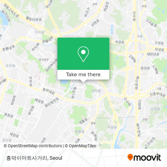 흥덕이마트사거리 map