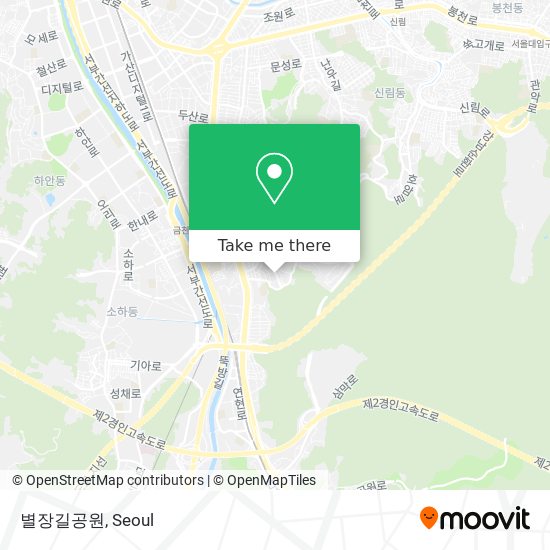 별장길공원 map