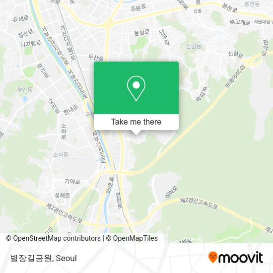 별장길공원 map