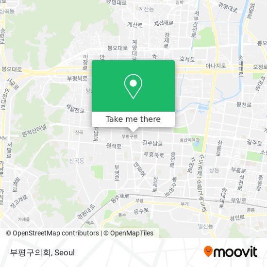 부평구의회 map