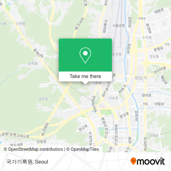 국가기록원 map