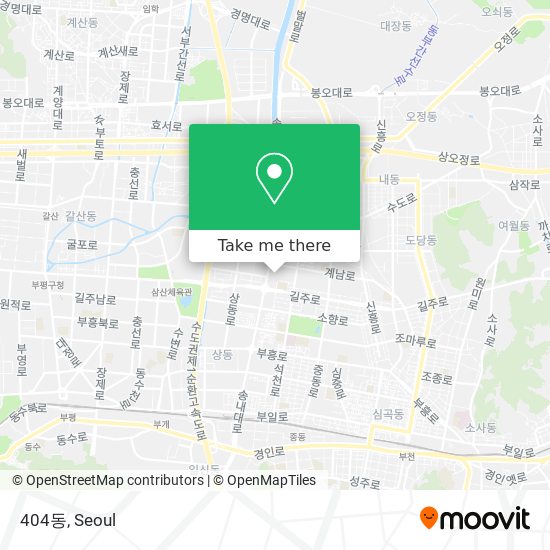 404동 map