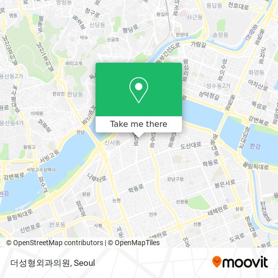 더성형외과의원 map