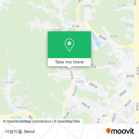 아람마을 map