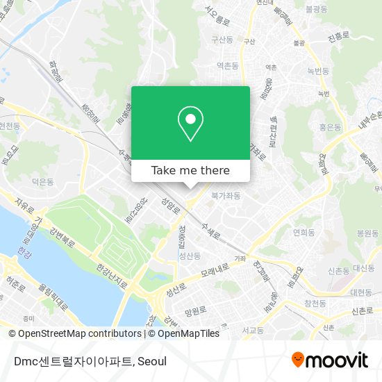 Dmc센트럴자이아파트 map