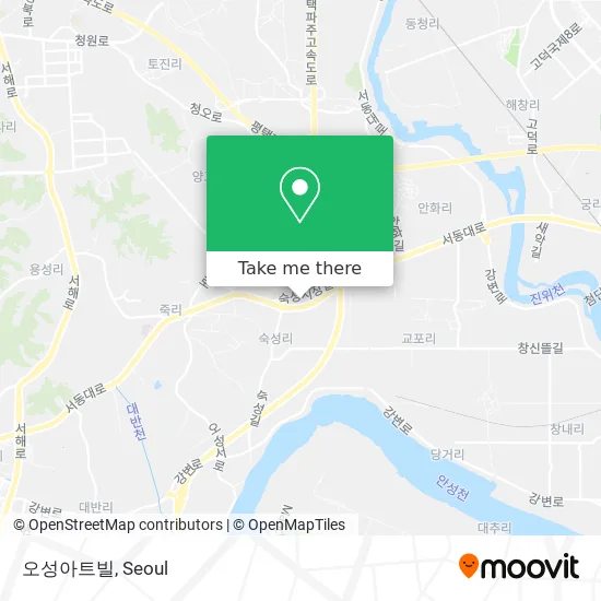 오성아트빌 map