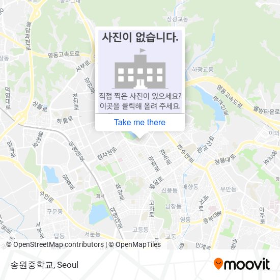 송원중학교 map