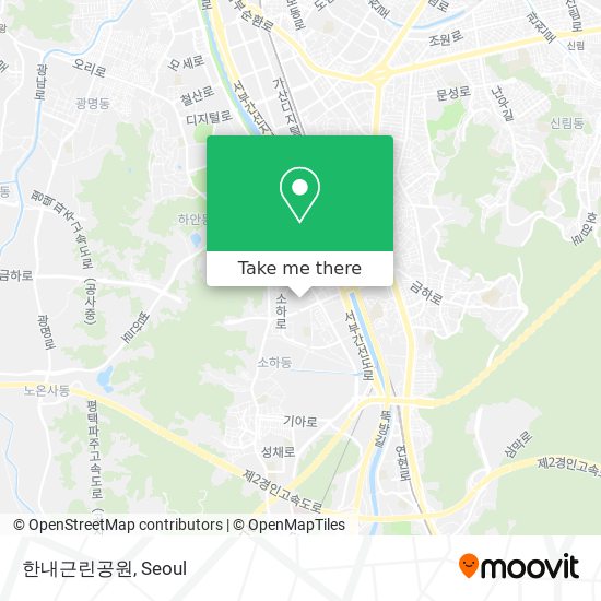 한내근린공원 map