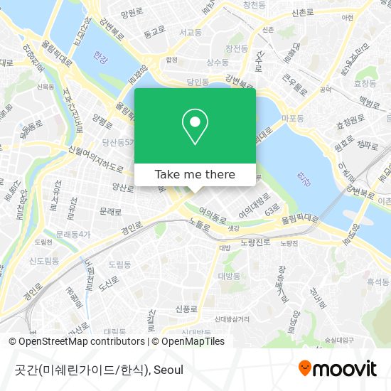 곳간(미쉐린가이드/한식) map