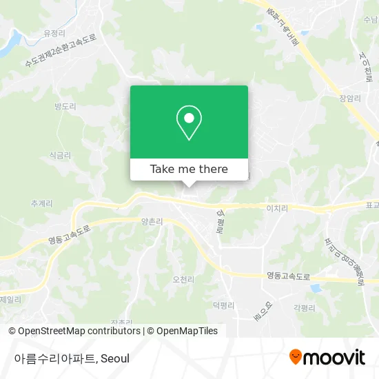 아름수리아파트 map