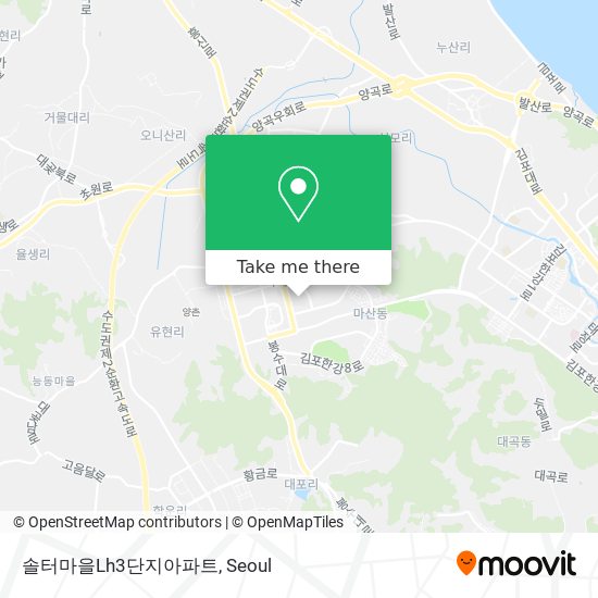 솔터마을Lh3단지아파트 map