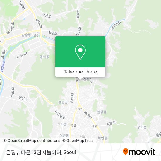 은평뉴타운13단지놀이터 map