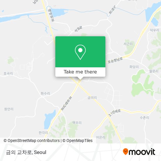 금의 교차로 map