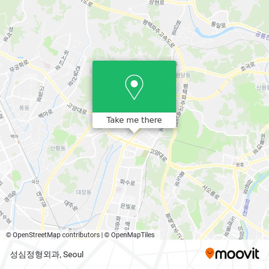 성심정형외과 map