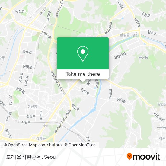 도래울석탄공원 map