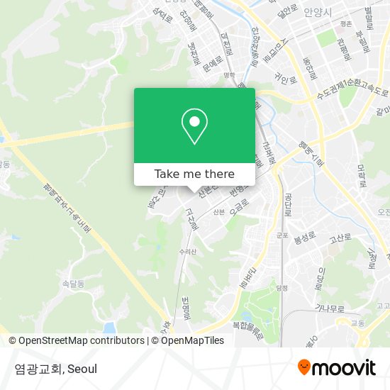염광교회 map