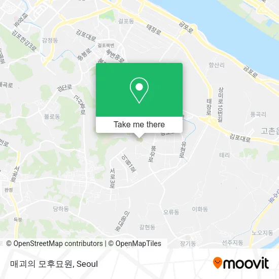 매괴의 모후묘원 map