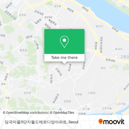 당곡마을3단지월드메르디앙아파트 map