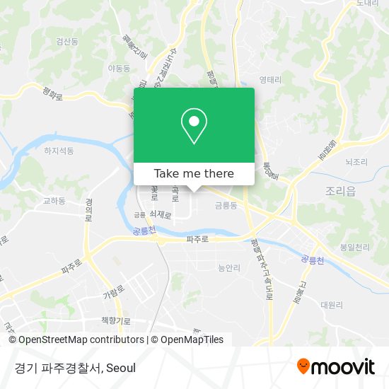 경기 파주경찰서 map