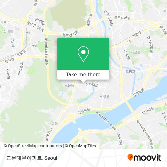 교문대우아파트 map