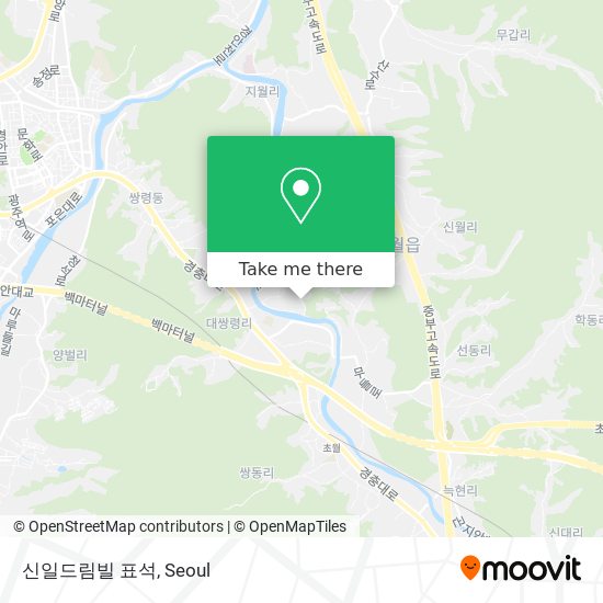 신일드림빌 표석 map