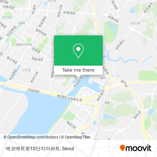에코메트로10단지아파트 map