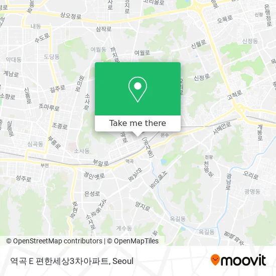 역곡Ｅ편한세상3차아파트 map