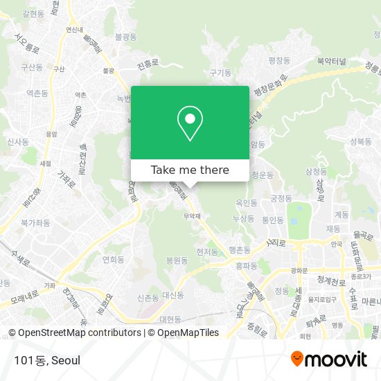 101동 map