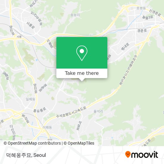 덕혜옹주묘 map