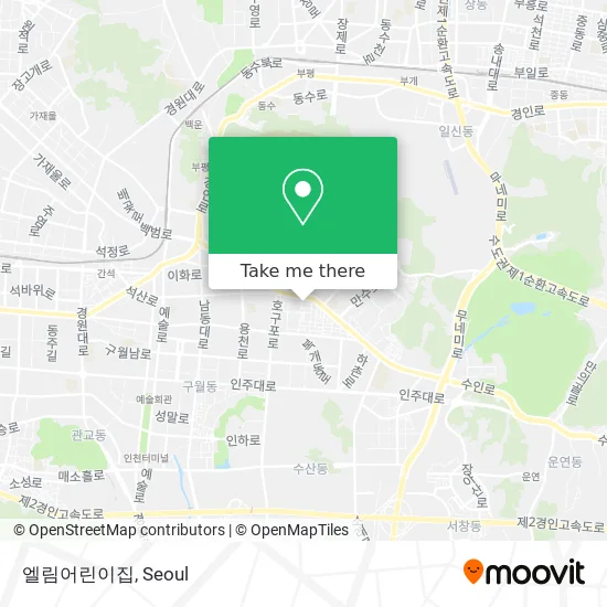 엘림어린이집 map