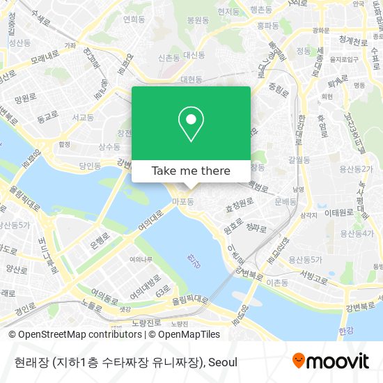 현래장 (지하1층 수타짜장 유니짜장) map