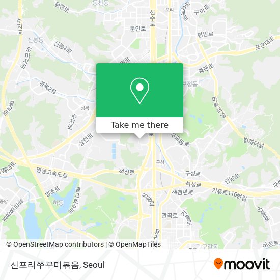 신포리쭈꾸미볶음 map