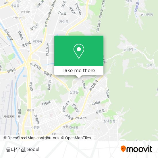 등나무집 map