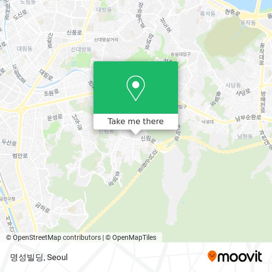 명성빌딩 map