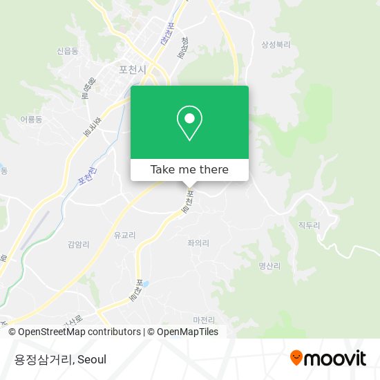 용정삼거리 map