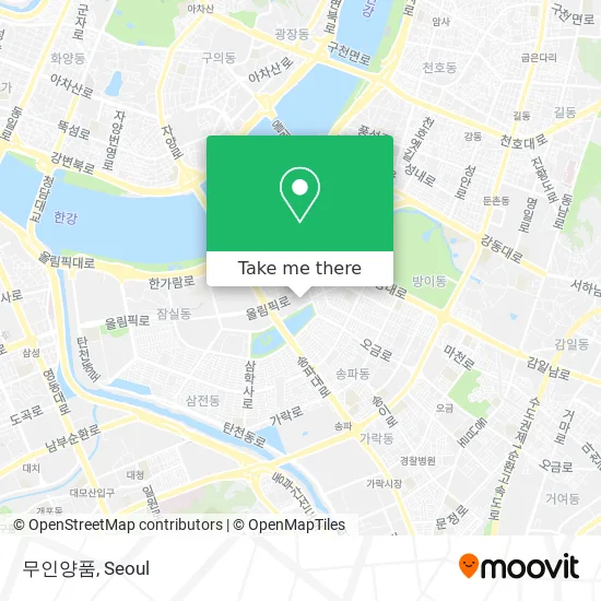 무인양품 map