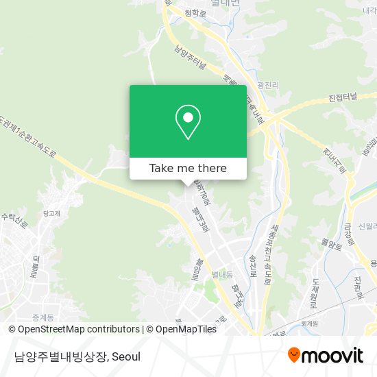 남양주별내빙상장 map