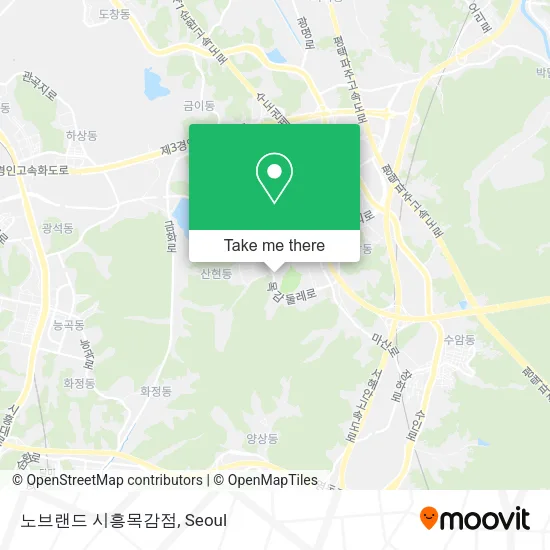 노브랜드 시흥목감점 map