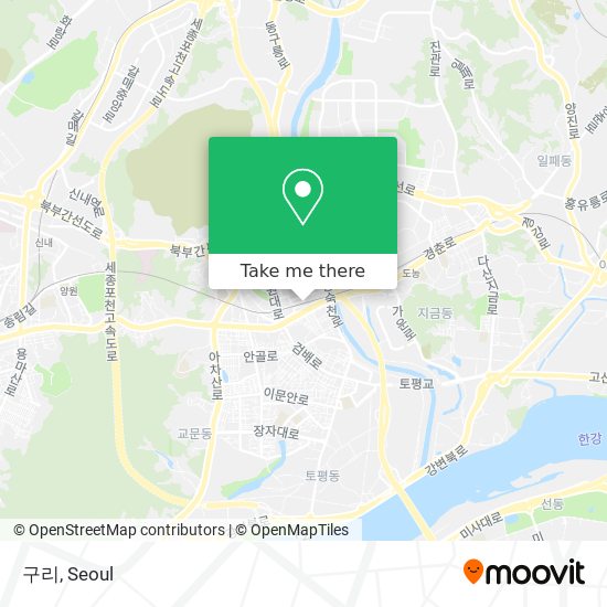 구리 map