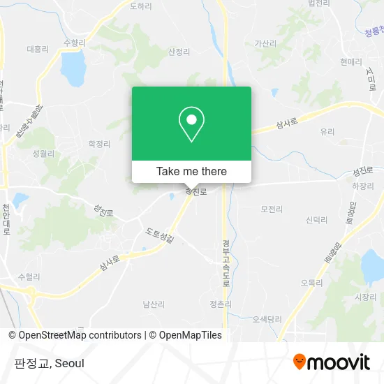 판정교 map