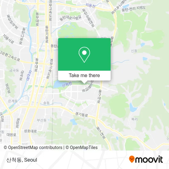 산척동 map