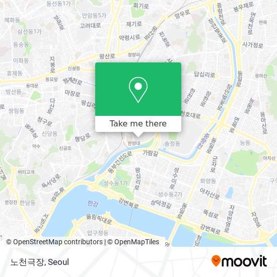 노천극장 map