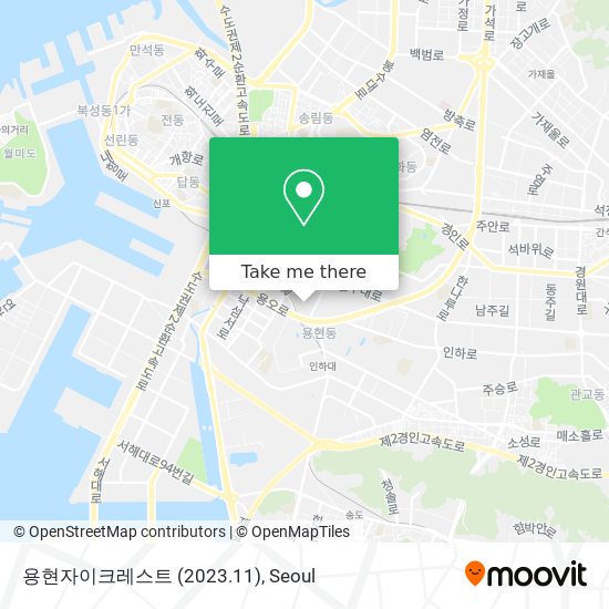 용현자이크레스트 (2023.11) map