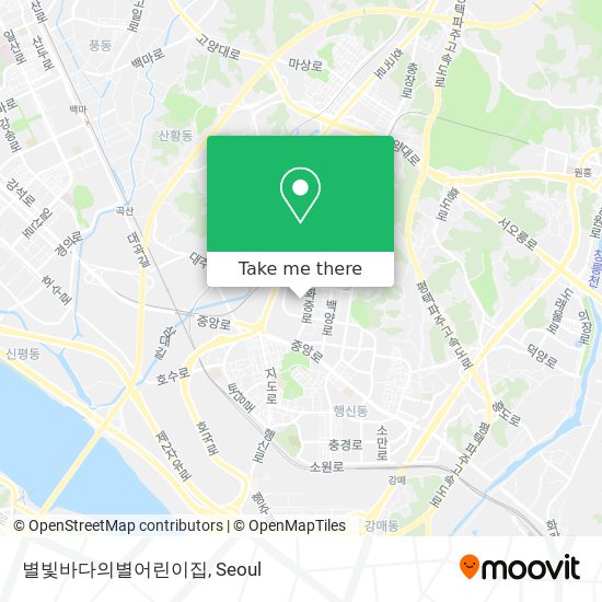 별빛바다의별어린이집 map