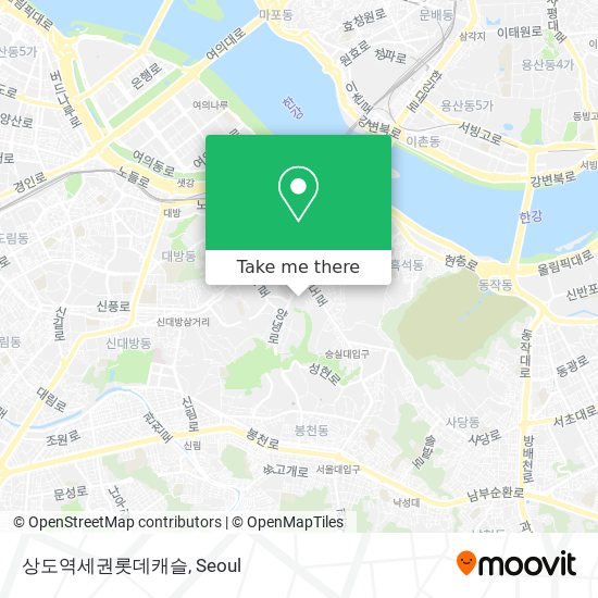 상도역세권롯데캐슬 map