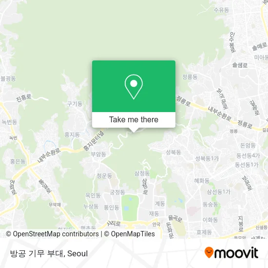 방공 기무 부대 map